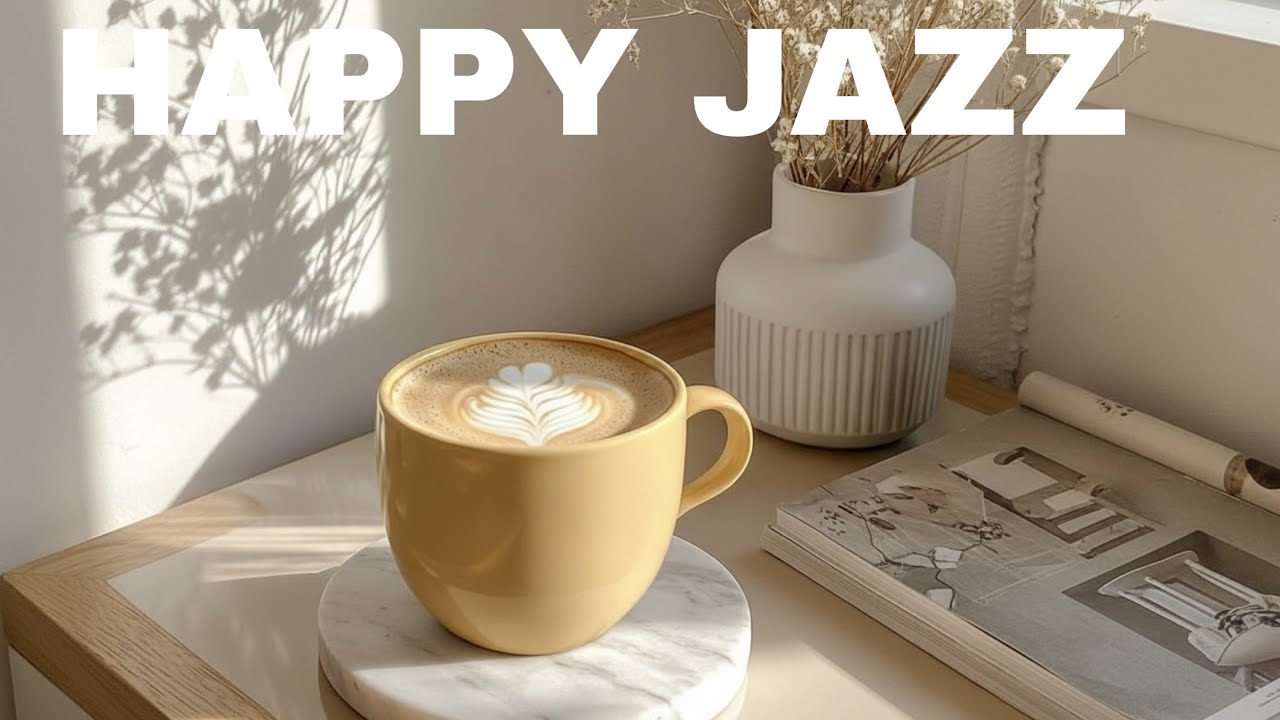  | Happy Jazz Music. Jazz ~ Happy Jazz Cafe Music & Delicate Bossa Nova Instrumental for Good Mood