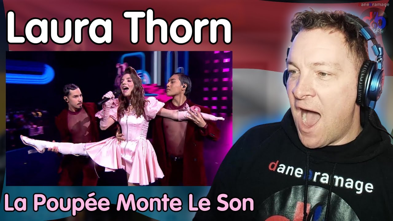 DOLL-IGHTFUL! American Reacts to Laura Thorn - La Poupée Monte Le Son 🇱🇺 Luxembourg ESC 2025
