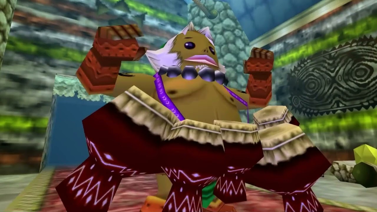 The Legend of Zelda: Majora's Mask | Goron Link Voice Clips