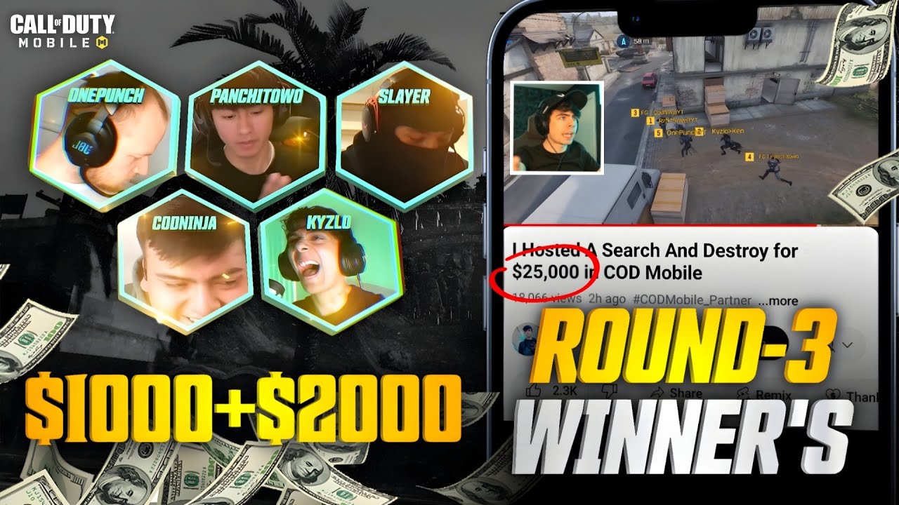 Top Fragger and WINNERS of Round 3 in the @iFerg 25k$ Tournament!
