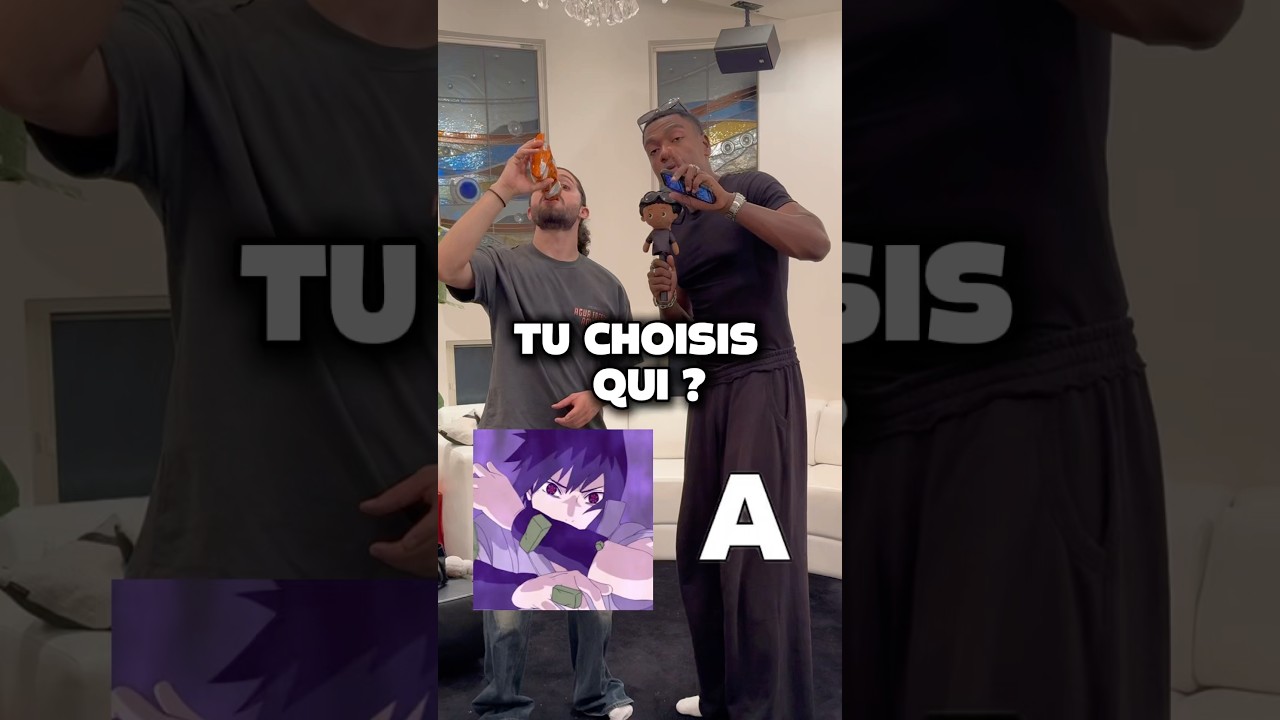 TU CHOISIS QUI COMME PERSONNAGE ?
