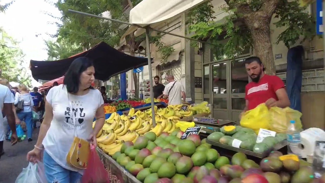 Athens Saturday Morning Street Market