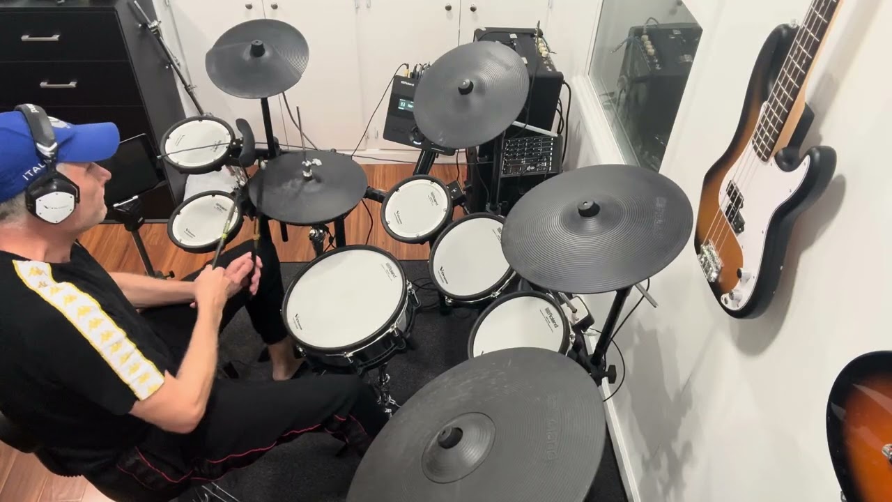 Christopher Cross - ride like the wind - drum cover