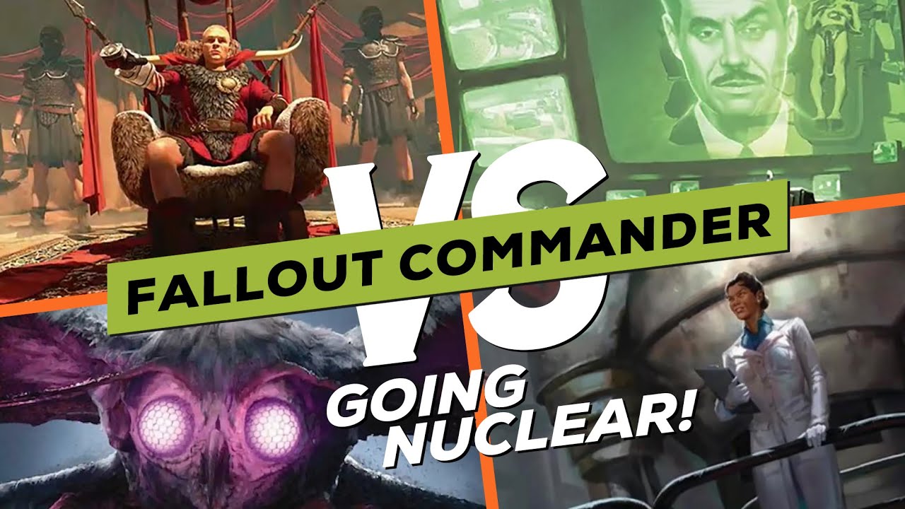 Caesar, Mr. House, Dr. Madison Li, Wise Mothman | Fallout Commander Gameplay