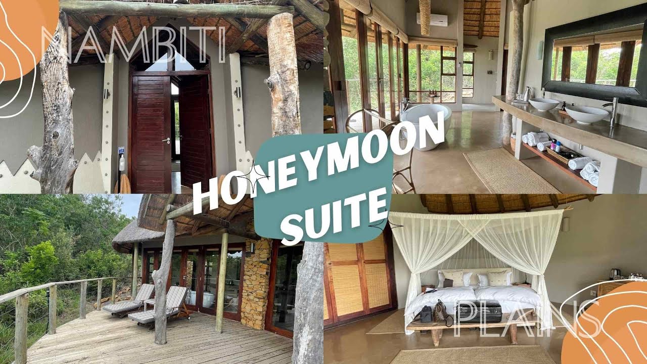 NAMBITI PLAINS PRIVATE GAME LODGE | Honeymoon Suite and Lodge Walkthrough | December 2021