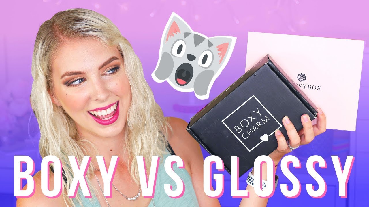 🎁💰🎉 Boxycharm vs Glossybox Unboxing September 2018