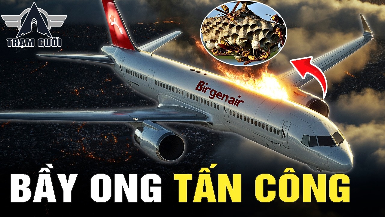 Bị Bầy Ong Tấn Công! Máy Bay Nặng 100 Tấn Gặp Nạn Khiến 189 Người Chết| Birgenair 301