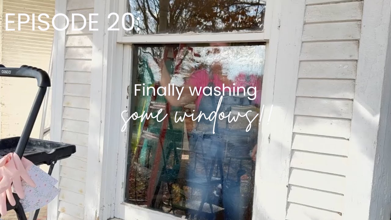 Episode 20   Finally washing the windows