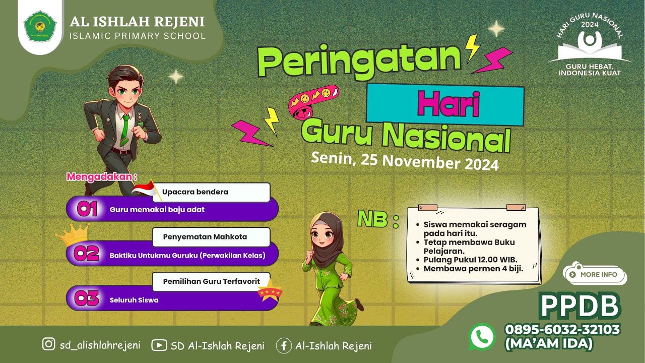 Penasaran??? Siapa Guru Favorit di SD Al-Ishlah???