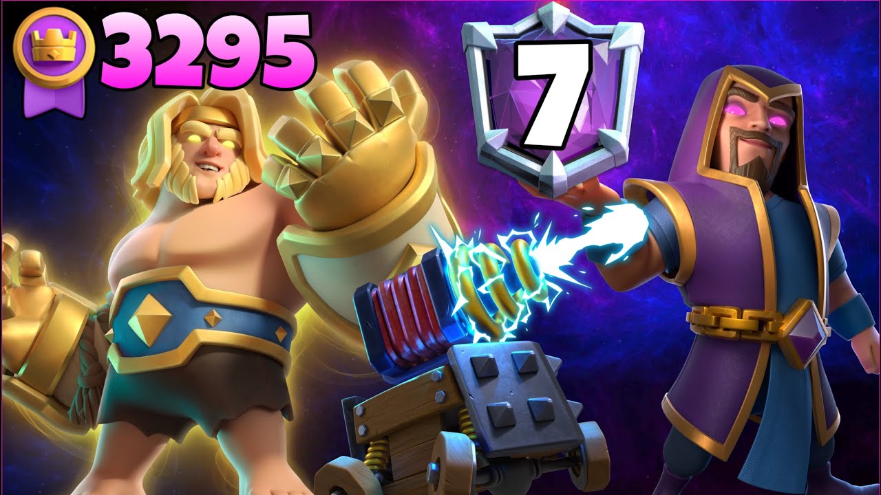 Top 7/3295🥇 with Giant Sparky Deck.!