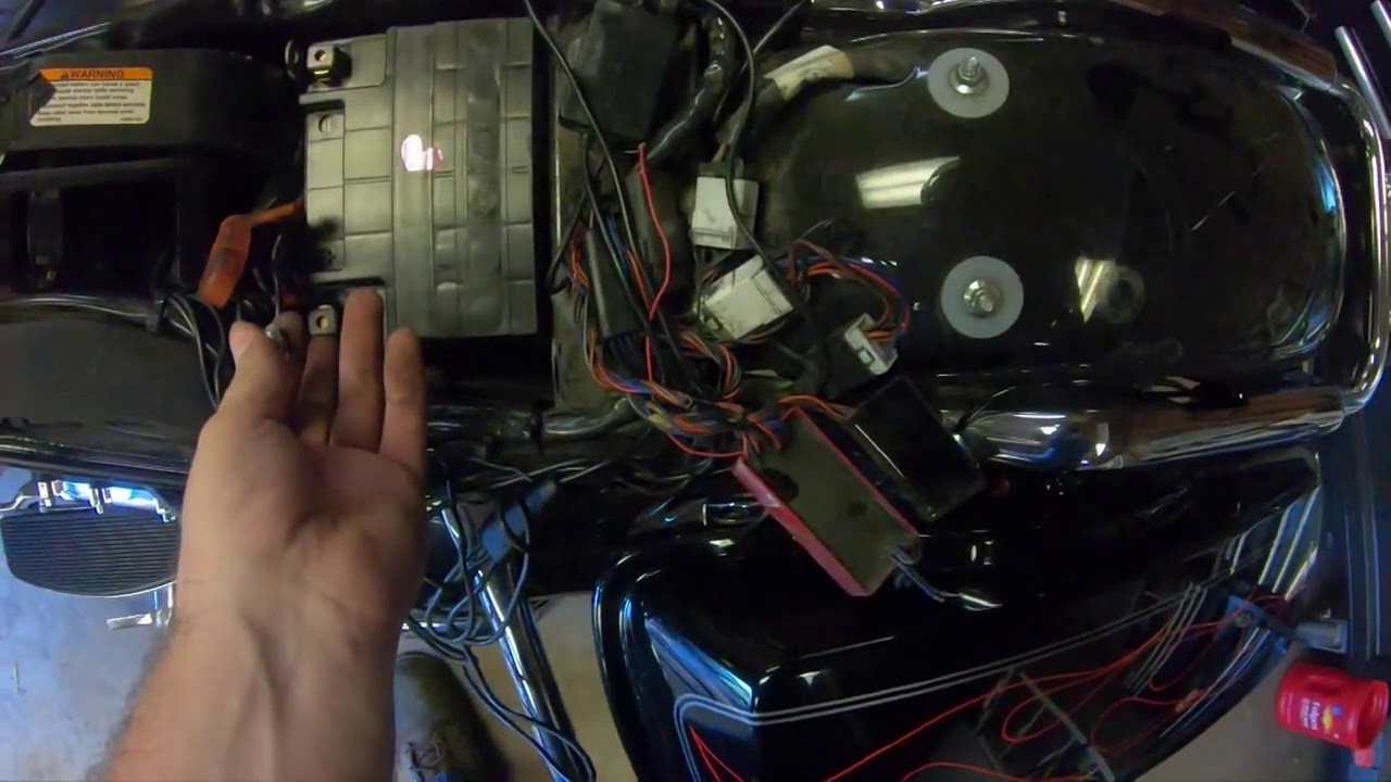 Changing a battery in 2007 Ultra Classic