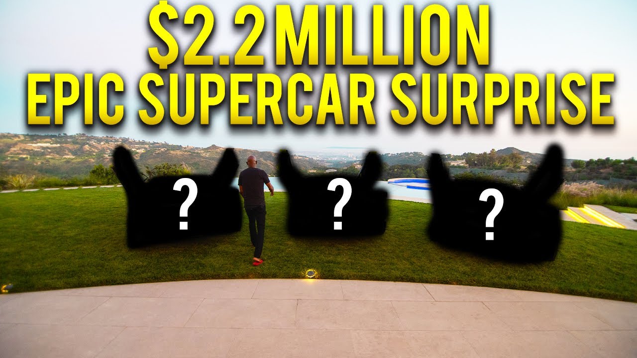 MY $2.2 MILLION EPIC SUPERCAR SURPRISE!