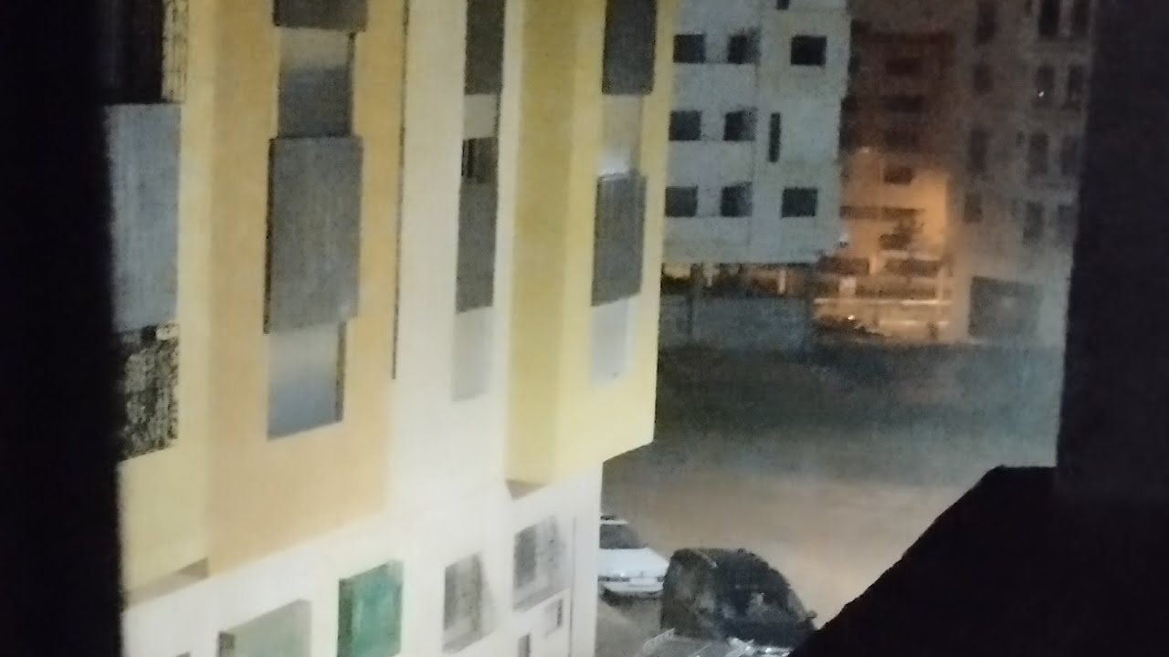 أمطار الخير ماشاء الله 🌧️🤲🤍في رمضان مع سحور اليوم 13