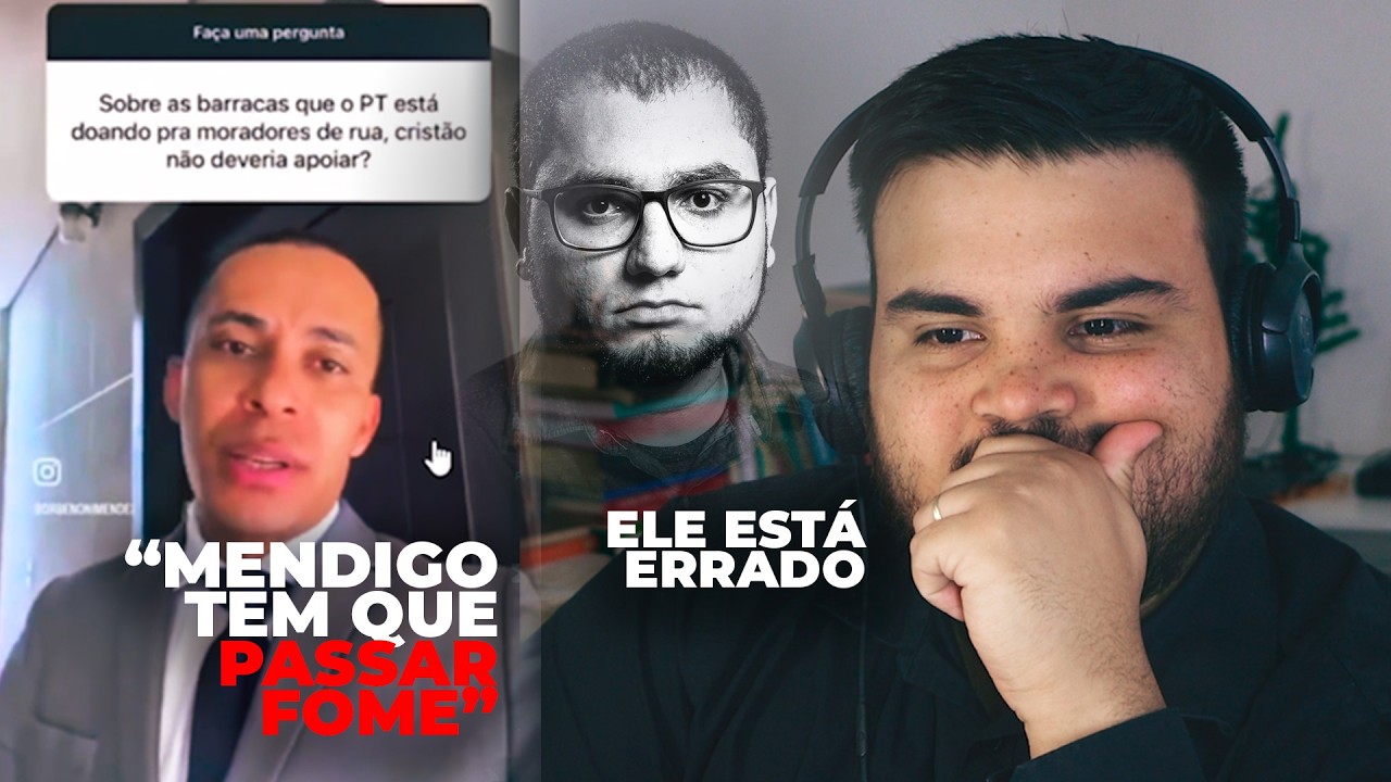 Ben Mendes, Bolsonaro, Porchat… Eu reagi a TUDO isso