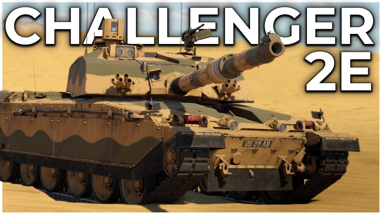 Challenger 2E на самом деле ХОРОШ в War Thunder! 🇬🇧 Лучший геймплей за британский снайперский танк.