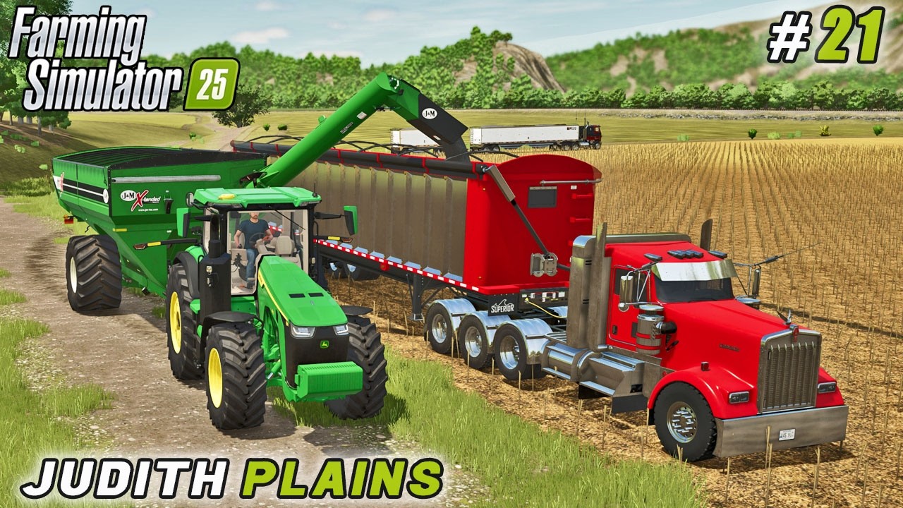 Milk, Bread & Oil – Plus a Big Sunflower Harvest | Farming simulator 25 | Judith Plains | ep #21