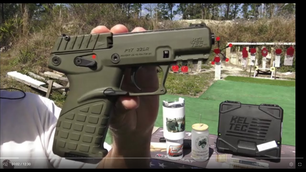 Kel Tec P17 22LR primer disparo