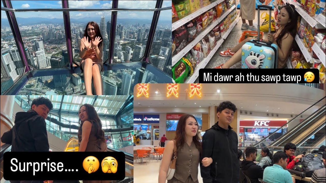 Malaysia a vlog hnuhnung ber // tunge rawn lang ve hlawl hi?? 😱