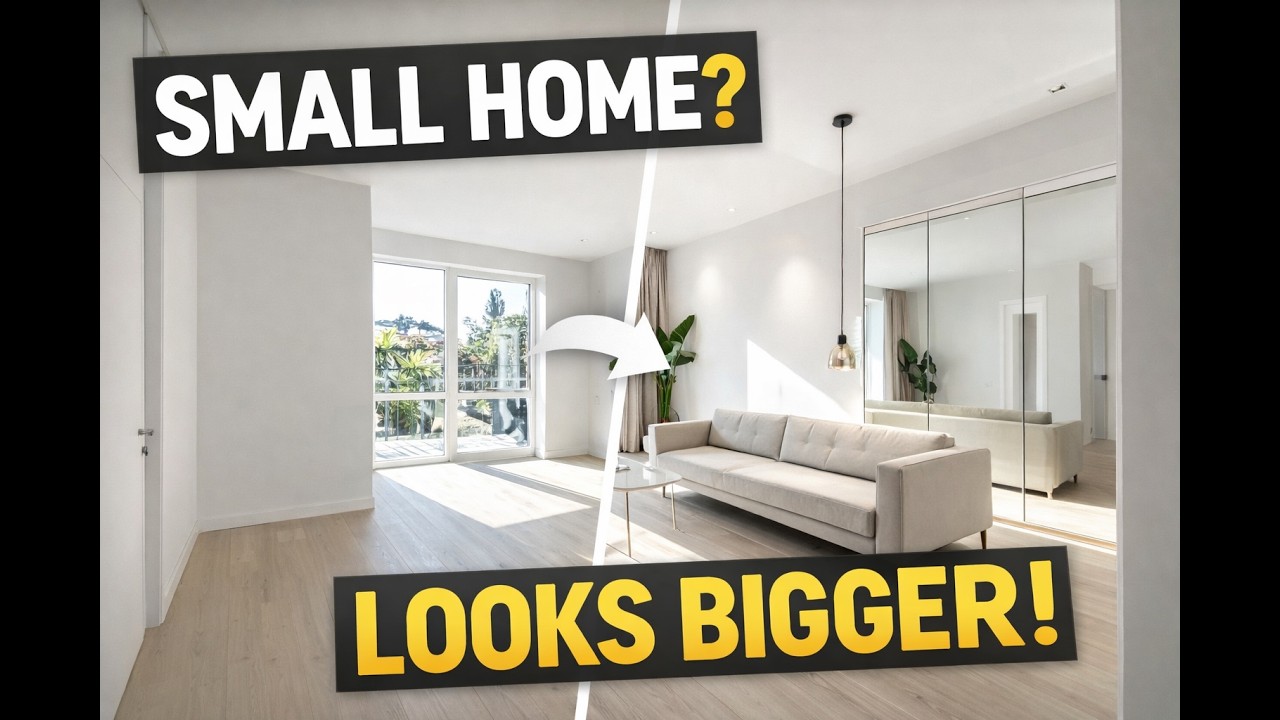 7 Design Tricks That Instantly Make Small Homes Look Bigger
