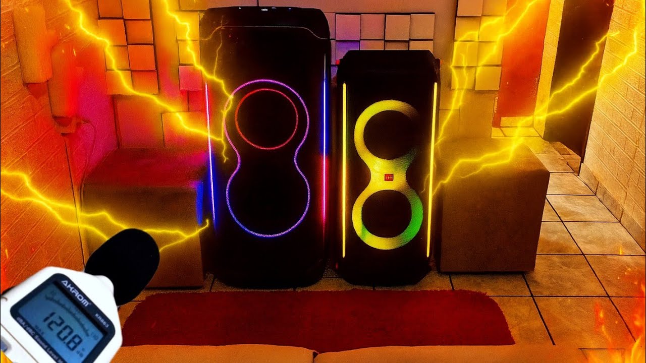 UMA JBL ULTIMATE BATE EM DUAS JBL 710? 🔊🔥👽 TESTE PRÁTICO COM DECIBELÍMETRO 🎵