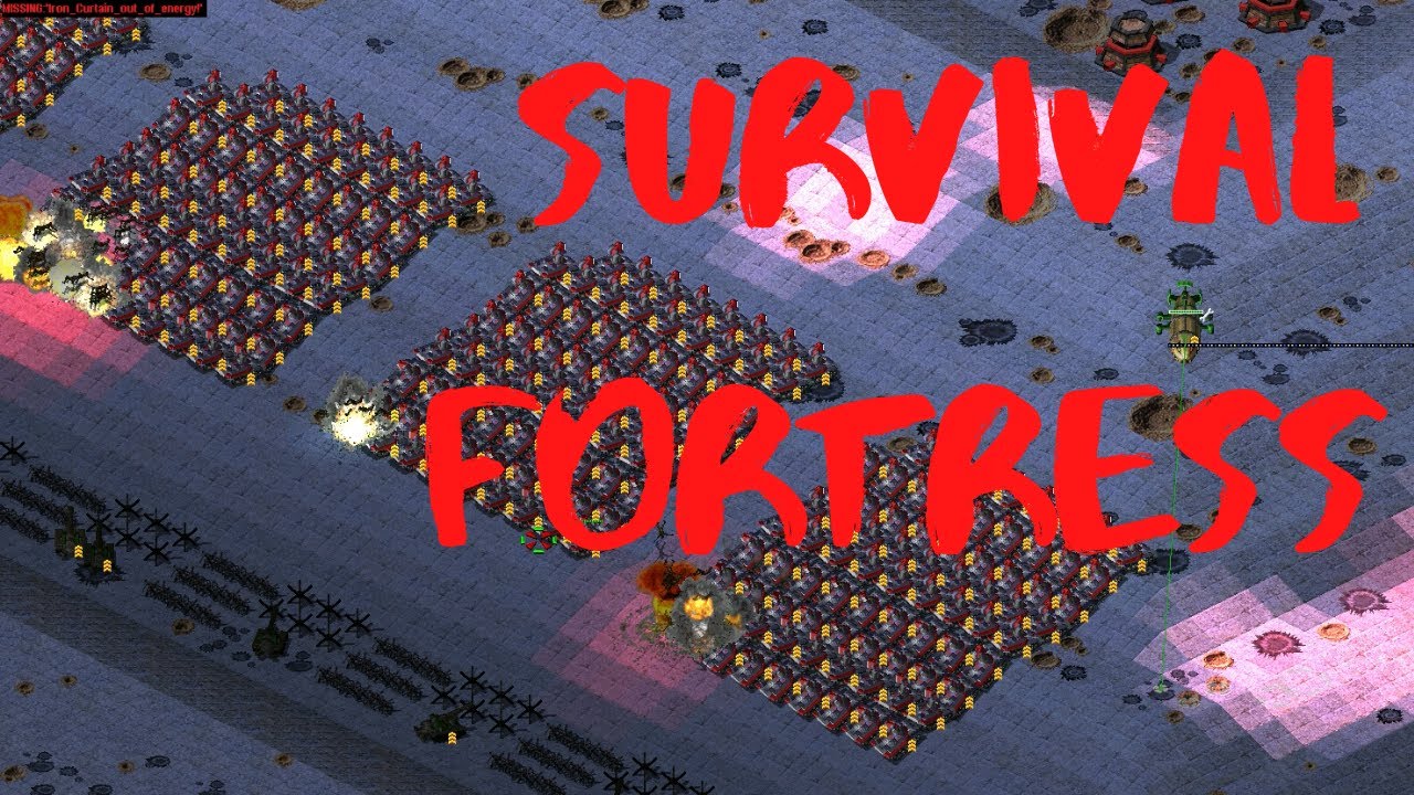 Red Alert 2 Fortress Survival Map