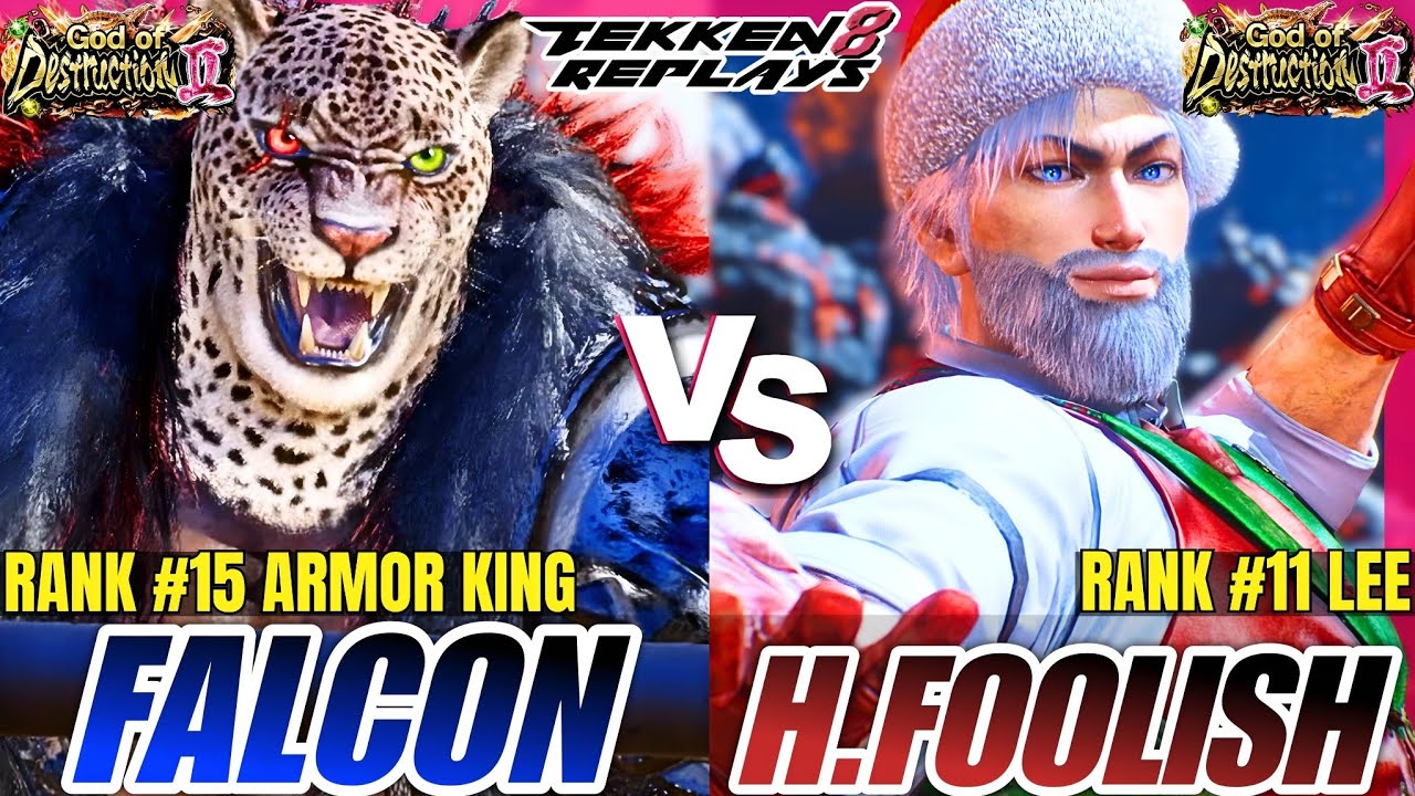 Tekken 8 - Falcon Alba (Armor King) vs HowFoolish (Lee) - Epic Ranked Match