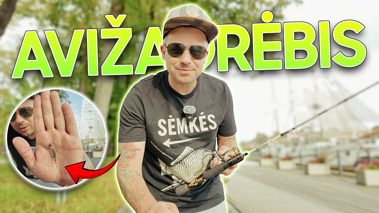 Ką gali sugauti prie Meridiano? Avižadrėbis išbandytas Klaipėdoje!