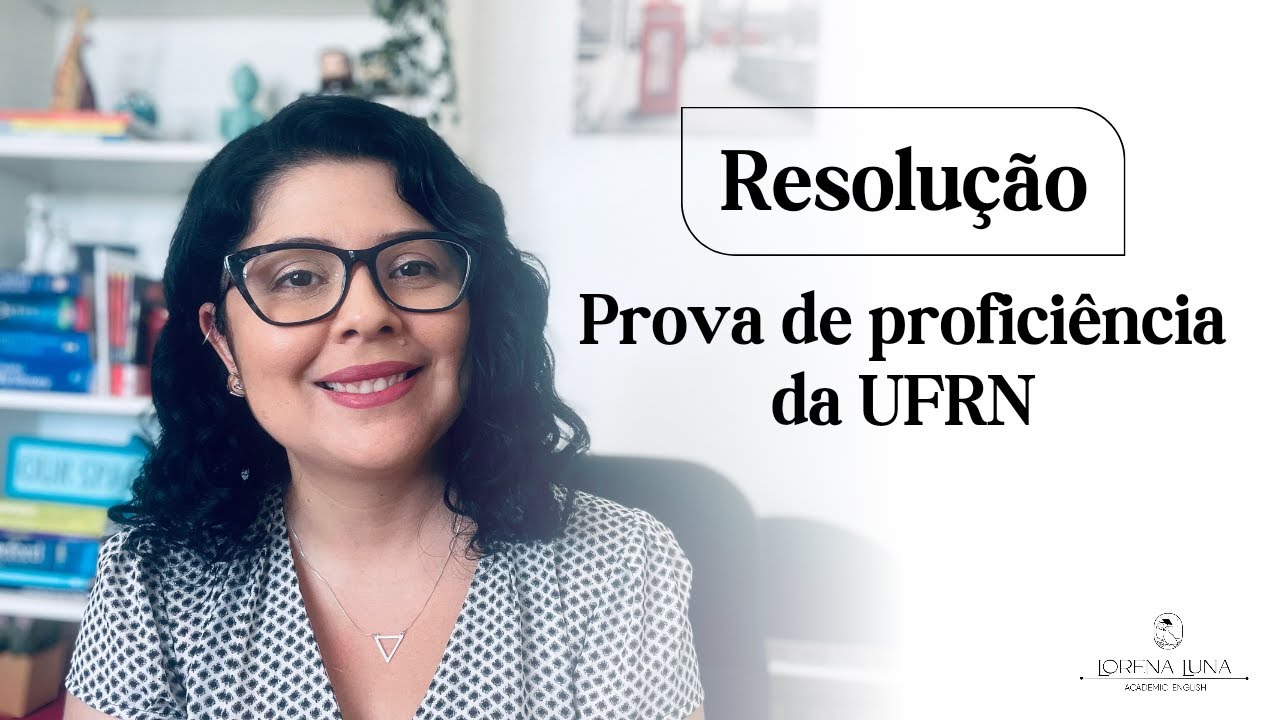Resolução Proficiência da UFRN