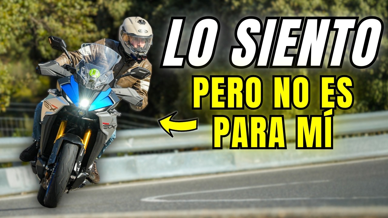 Cuidado al Probar la GSX-S1000 GX: No Es Para Todos