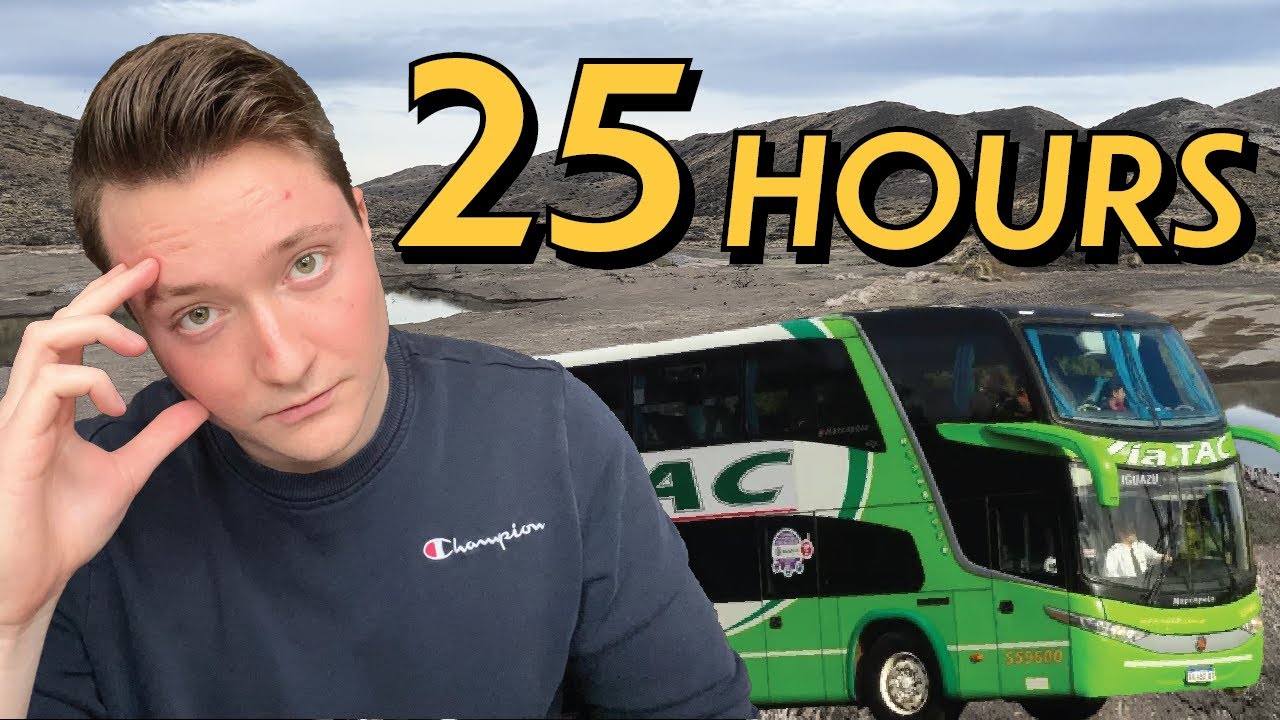 Crossing South America via Buses Part 1 - 25 Hours on a Bus