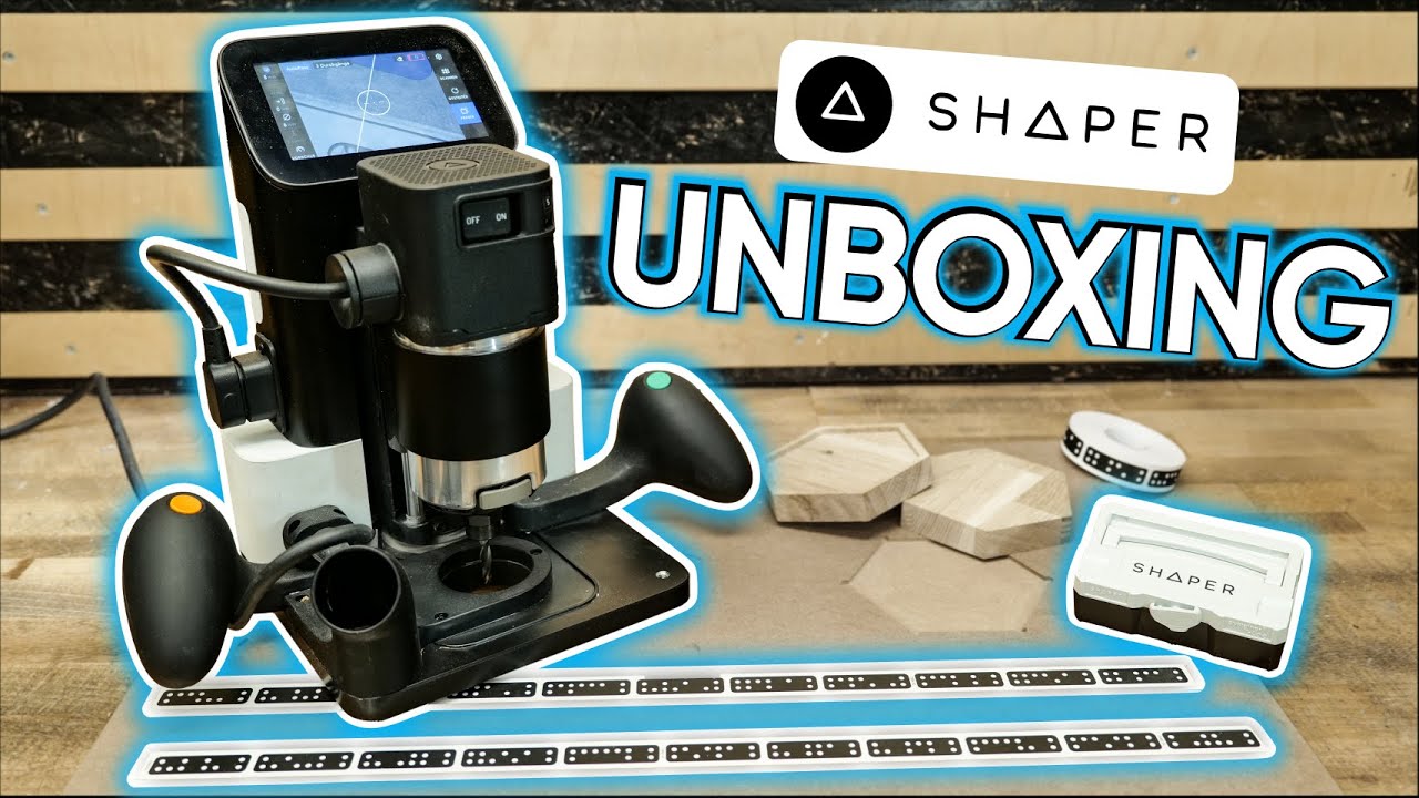 Ich packe sie aus! SHAPER Origin & Workstation | UNBOXING
