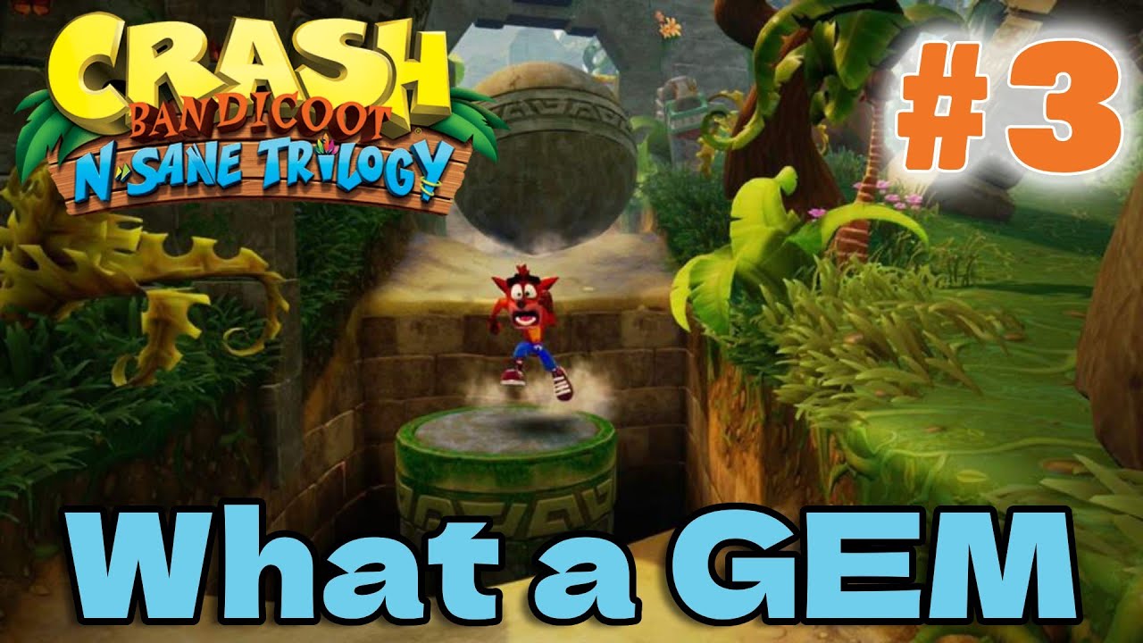 Can I Get Every Coloured Gem in Crash Bandicoot? 100% Playthrough