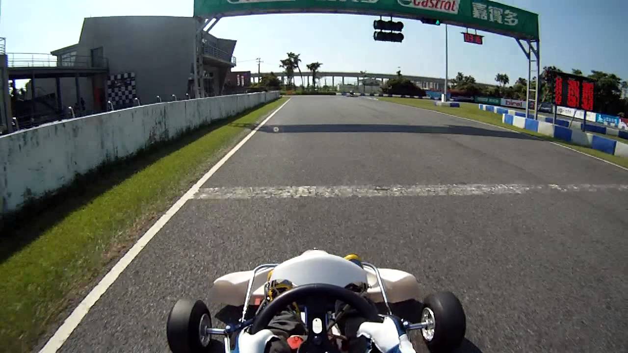 20130601 大魯閣卡丁車一日賽車手訓練 KT-100 run2 39.3s