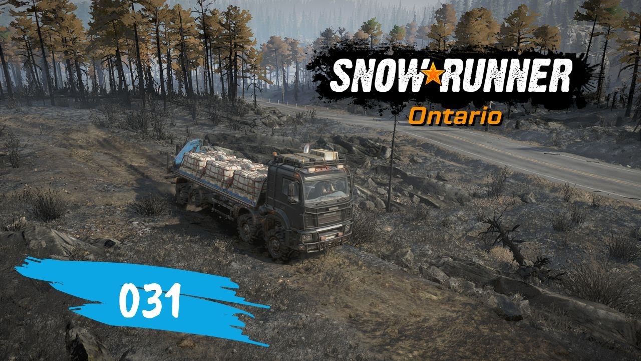 unterirdische Feuer löschen I - Snow Runner (Ontario) 031 - PC Lets Play deutsch