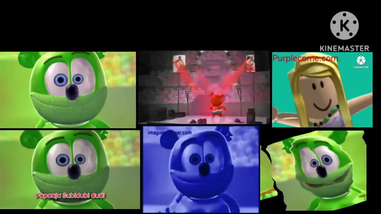 6 gummy bear