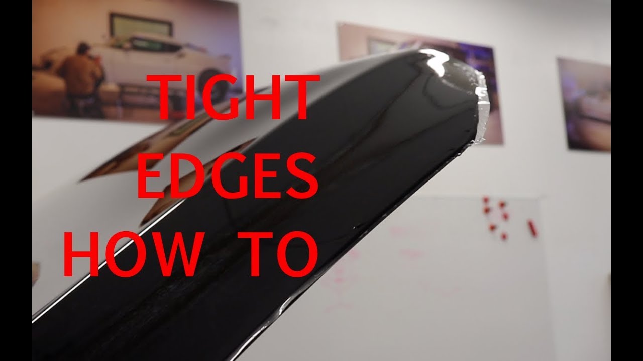 Cutting and Edge Wrapping PPF | How To Paint Protection Film