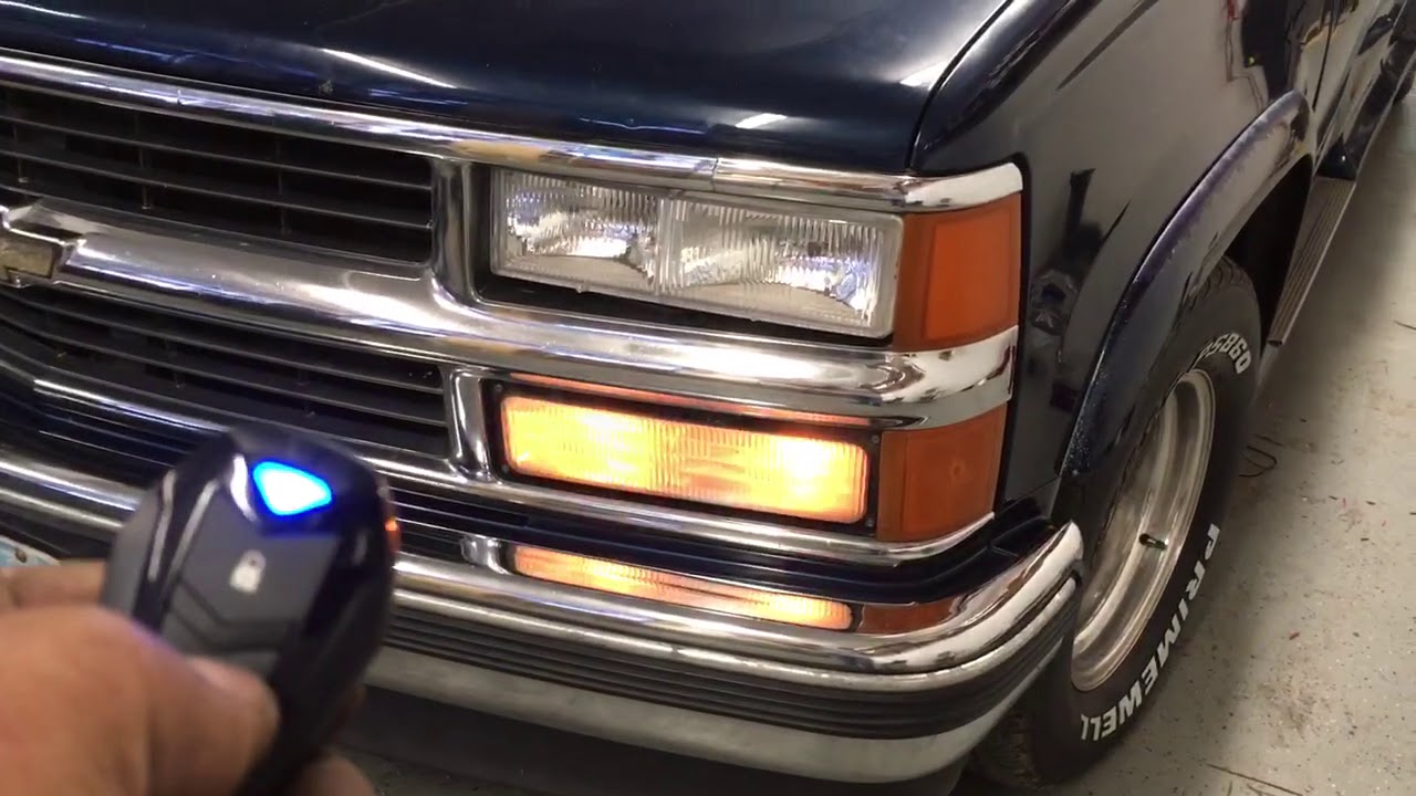 Chevrolet Silverado Viper 5105V 1996 года. Сигнализация с дистанционным запуском, Bluetooth, CD-п...