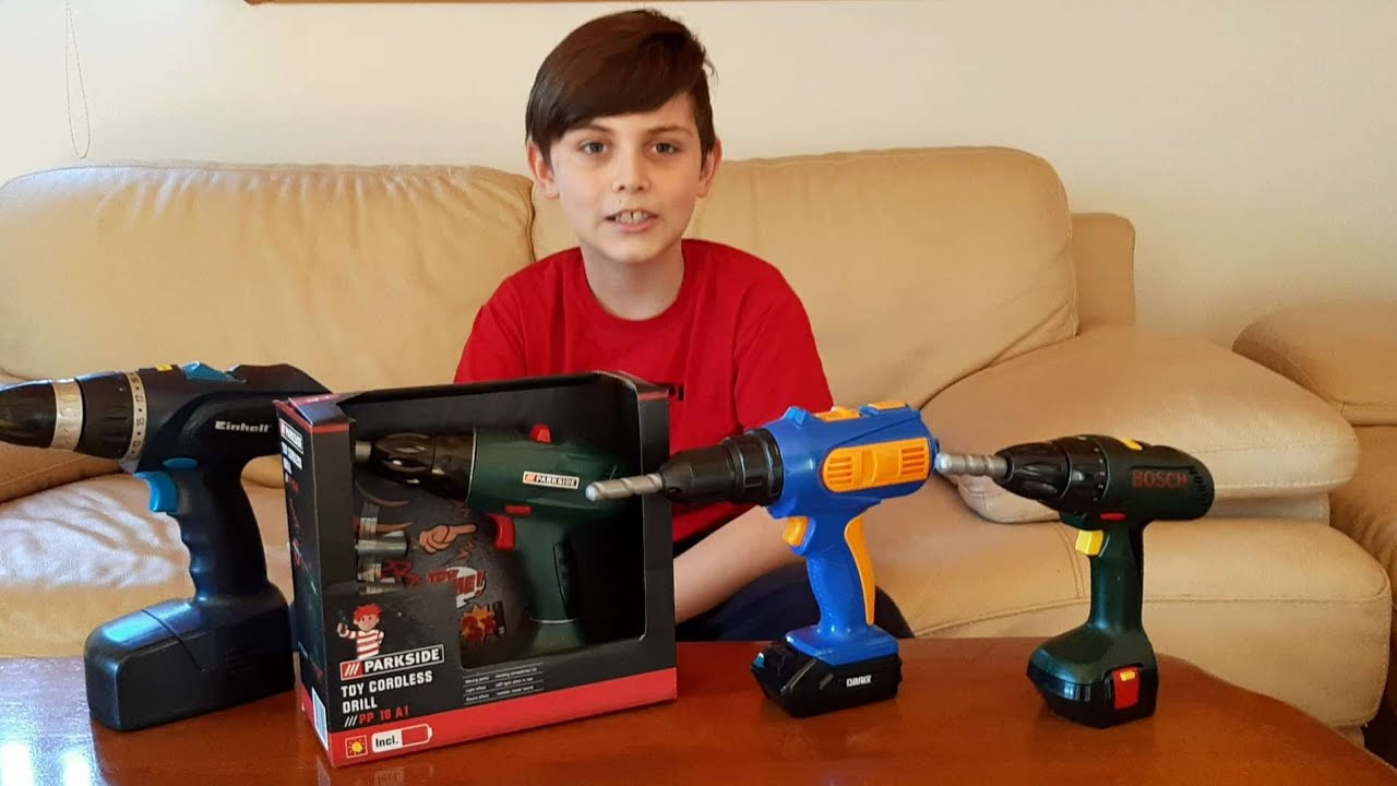 Aku &scaron;roubov&aacute;k pro děti , Vrtačka pro děti , Hračka , Hračky pro kluky , Parkside , Narex , Bosch