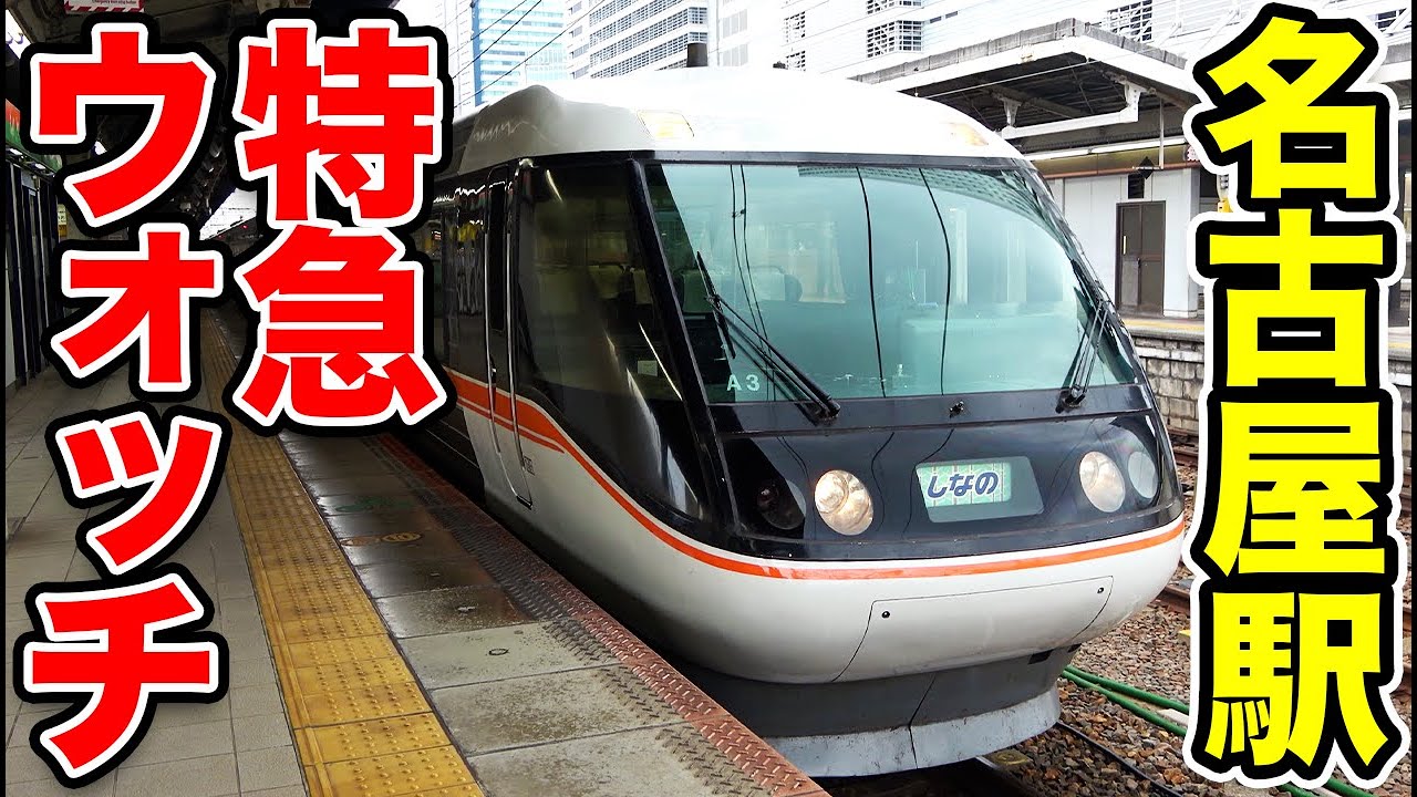 【名古屋】在来線特急が続々発車　入場券で見に行く