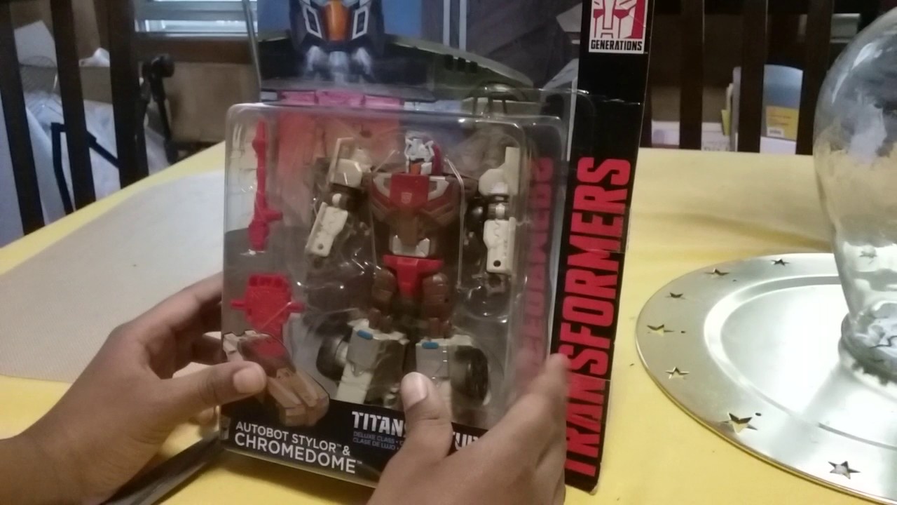 Transformers titans return Autobot stylor and chromedome pt1