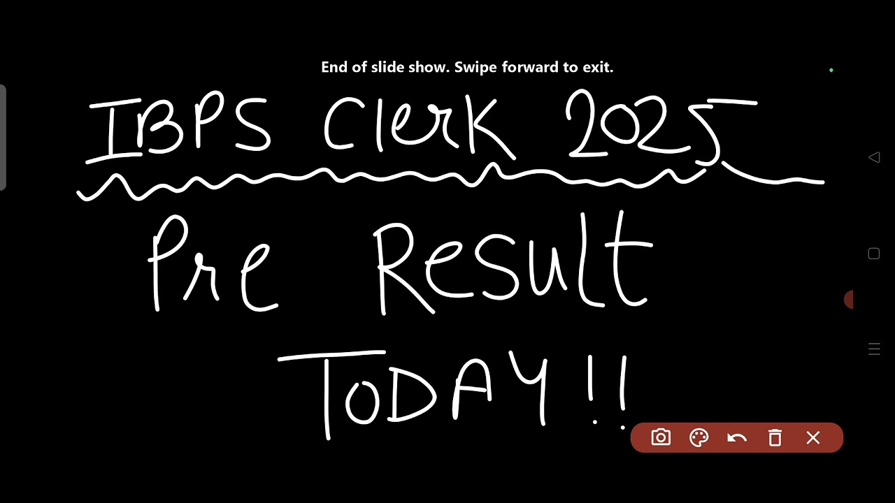 IBPS CLERK PRE RESULT TODAY LATE EVENING #ibpsclerkpreresult