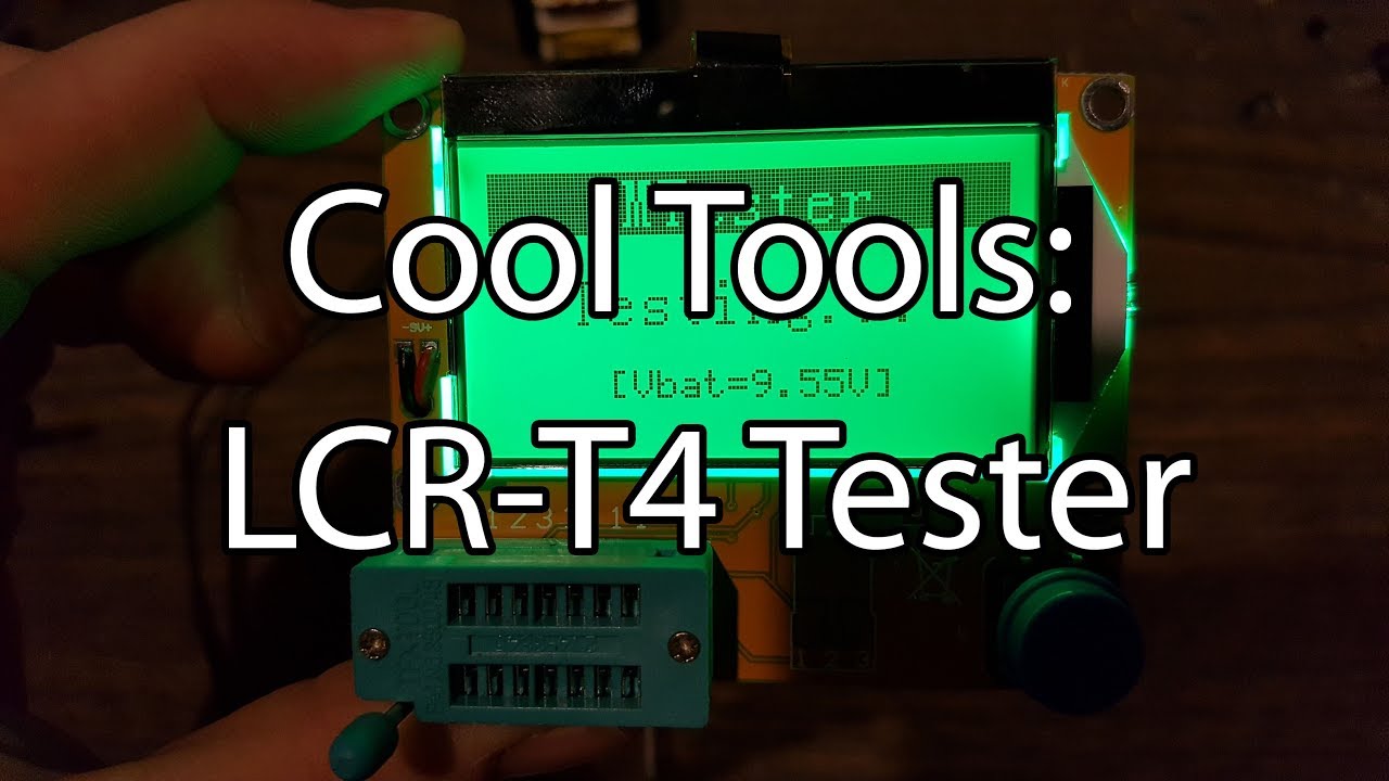 Cool Tools: LCR-T4 universal component tester review