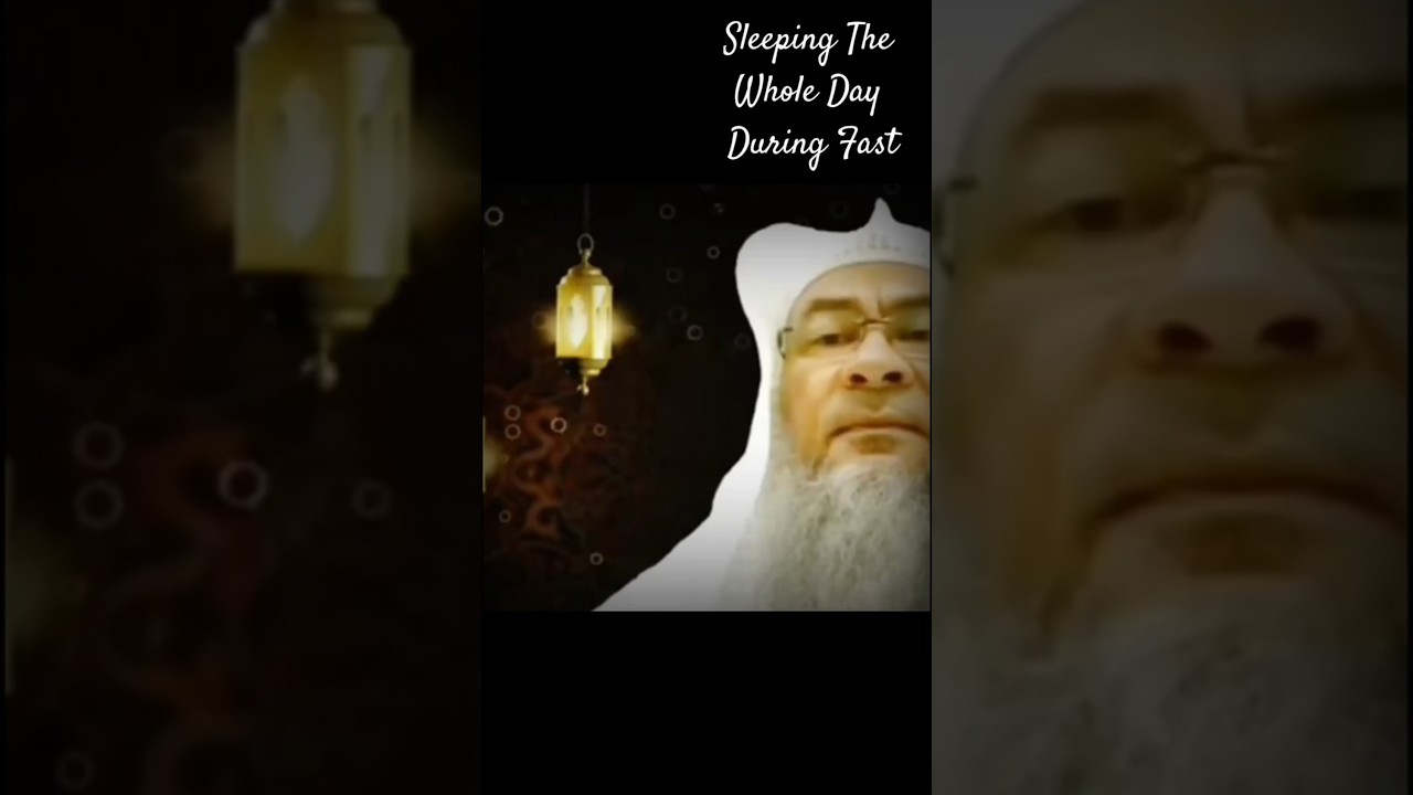 #Sleeping 🥱😴The Whole Day During Fasting#sheikh Assim Al Hakeem #youtubeshorts !