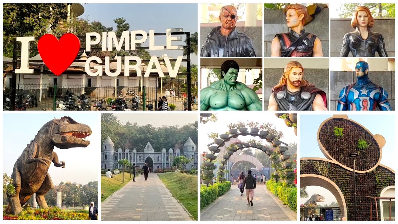 Dinosaur Park Pimple Gurav Garden Pimpri Chinchwad | Jijamata Udyan Pune
