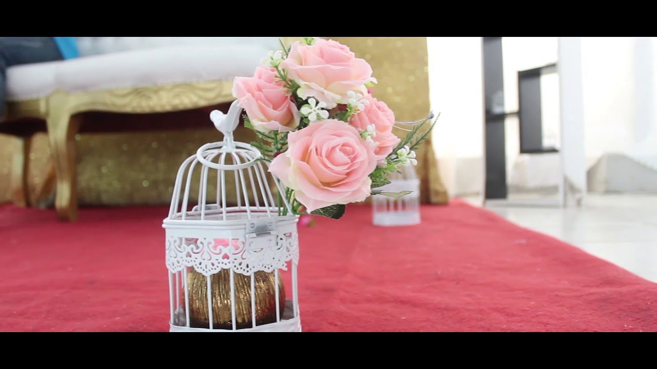 DÉCORATION MARIAGE CORAIL  VERT TURQUOISE