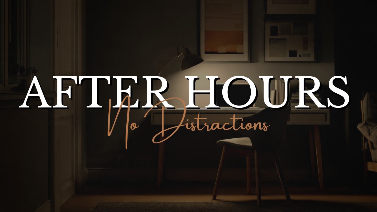Late Night Work Soundscape &ndash; Silent Ambient for Deep Focus