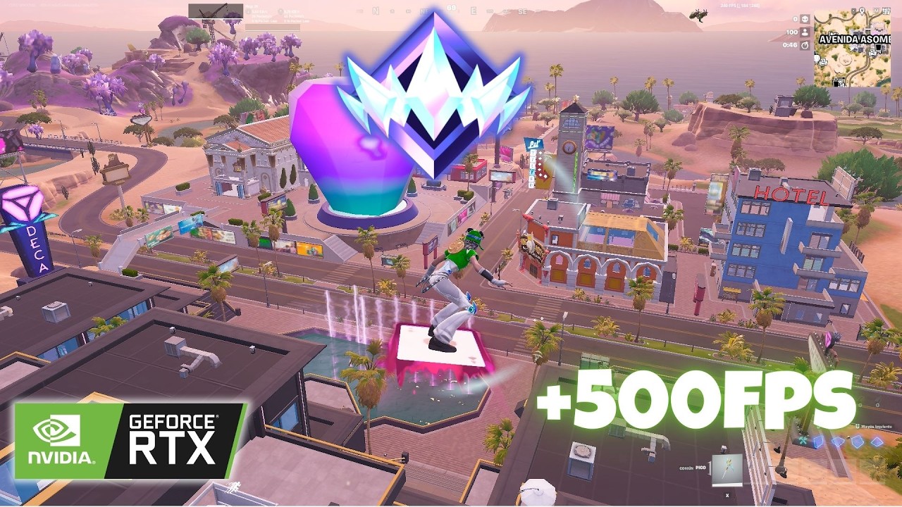 CHAPTER 7 BATTLE ROYALE 🏆|RTX 3070 + I7 13700KF| RANKEDS UNREAL | DIRECTX12| 360 FPS 4K