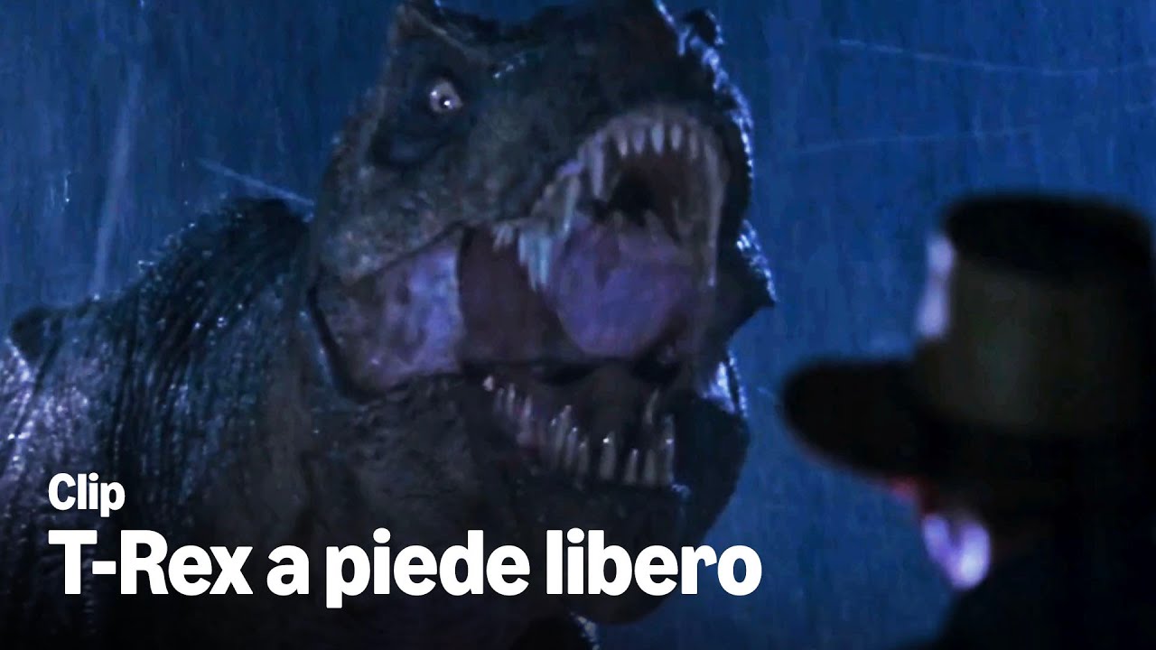 IL T-REX SCAPPA DAL PADDOCK | Jurassic Park