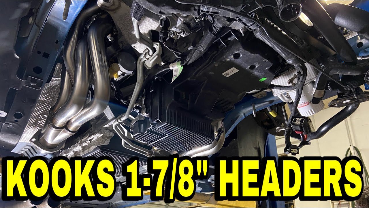 New Chapter Begins with the 2020 Mustang GT! Kooks 1-7/8 catted header install!