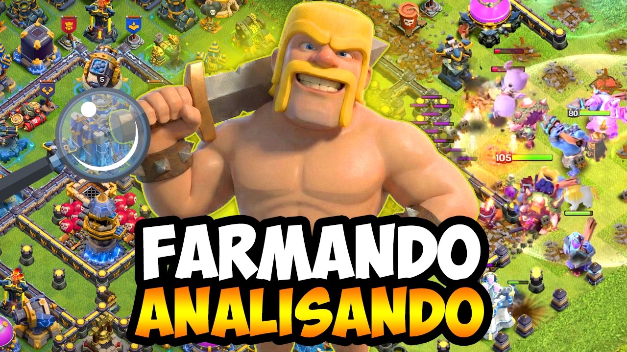 ATUALIZAÇÃO CHEGANDO? FERIADO NO PUSH CV18 E ANALISANDO VILAS NO CLASH OF CLANS!